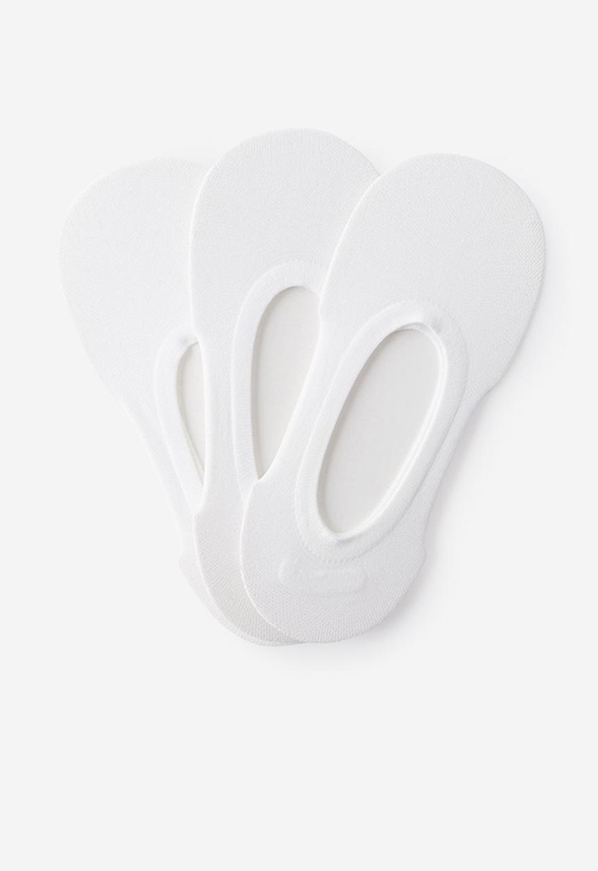 Cotton On - No Show Ballet Sock 3Pk - White