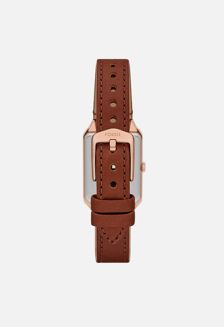 Fossil - Raquel three-hand date watch and bracelet set - rose gold