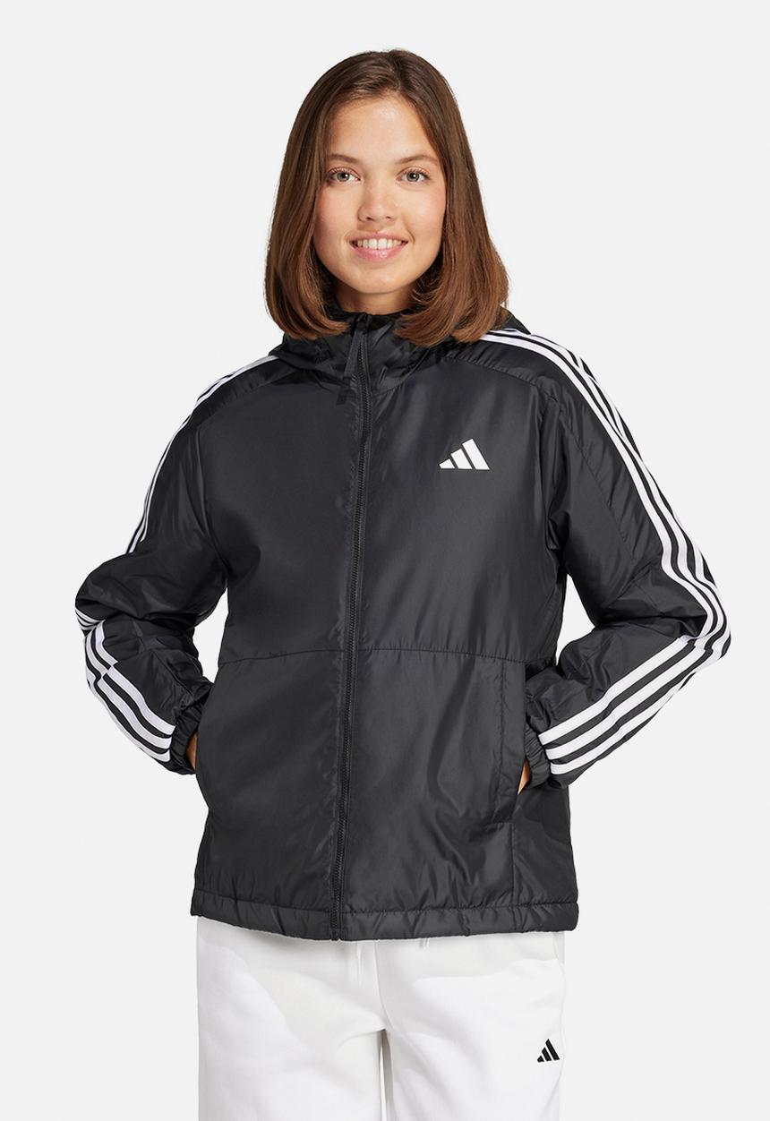 adidas Performance - Essential 3 Stripe Jacket - Black