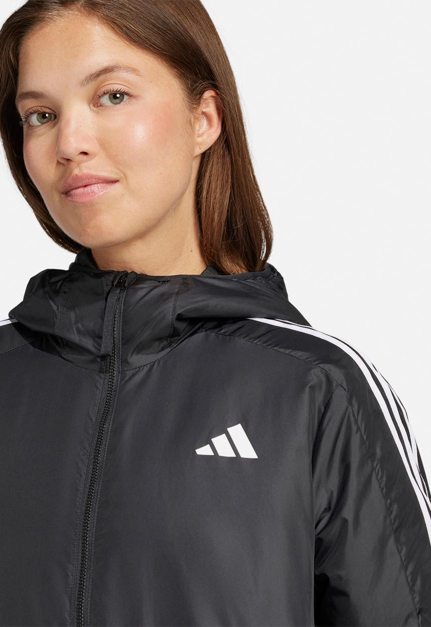 adidas Performance - Essential 3 Stripe Jacket - Black