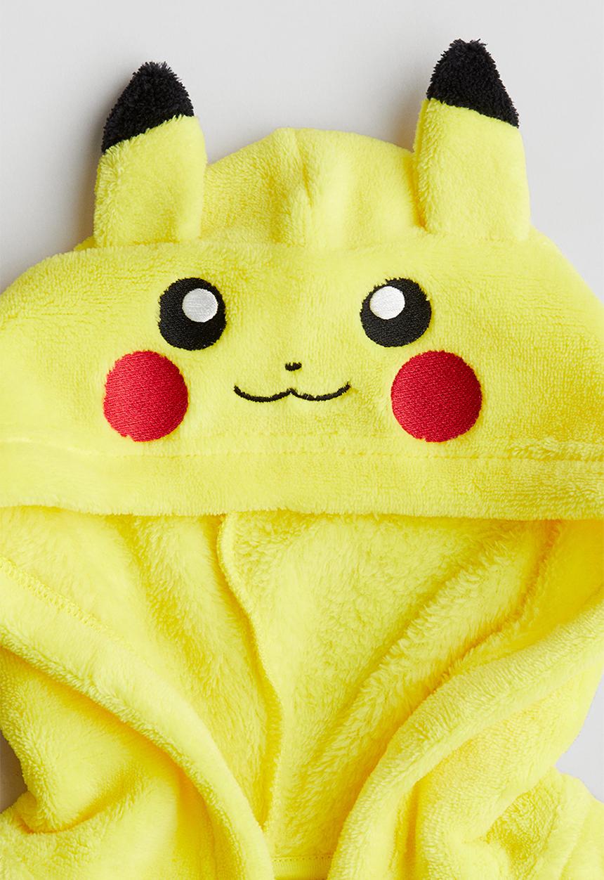 H&M - Fleece dressing gown - yellow