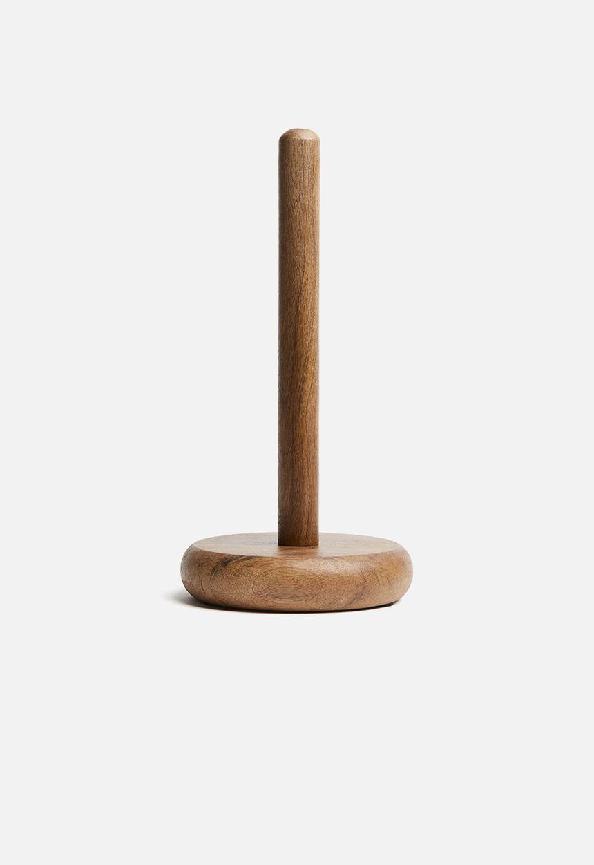H&M - Wooden paper towel holder - brown