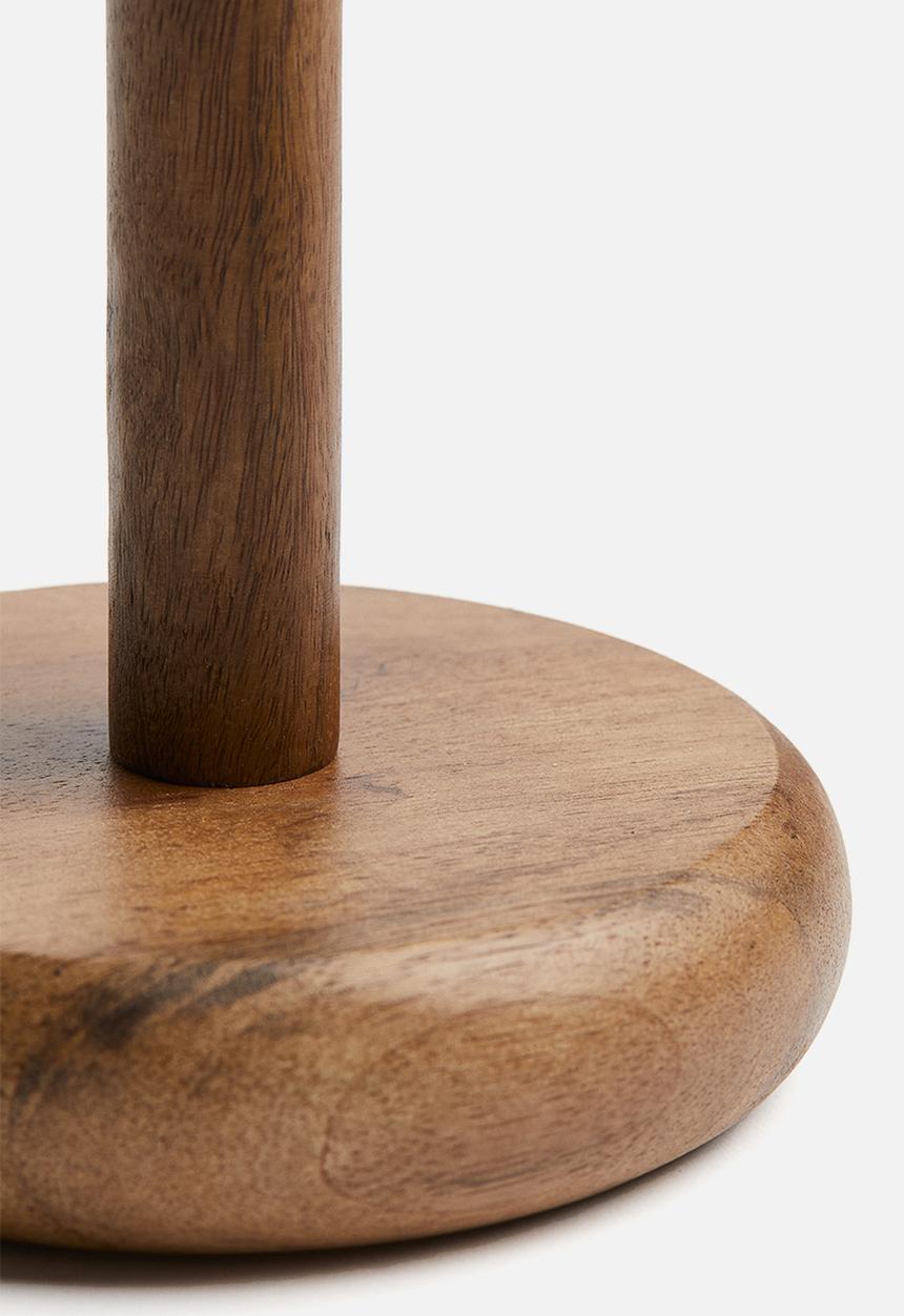 H&M - Wooden paper towel holder - brown