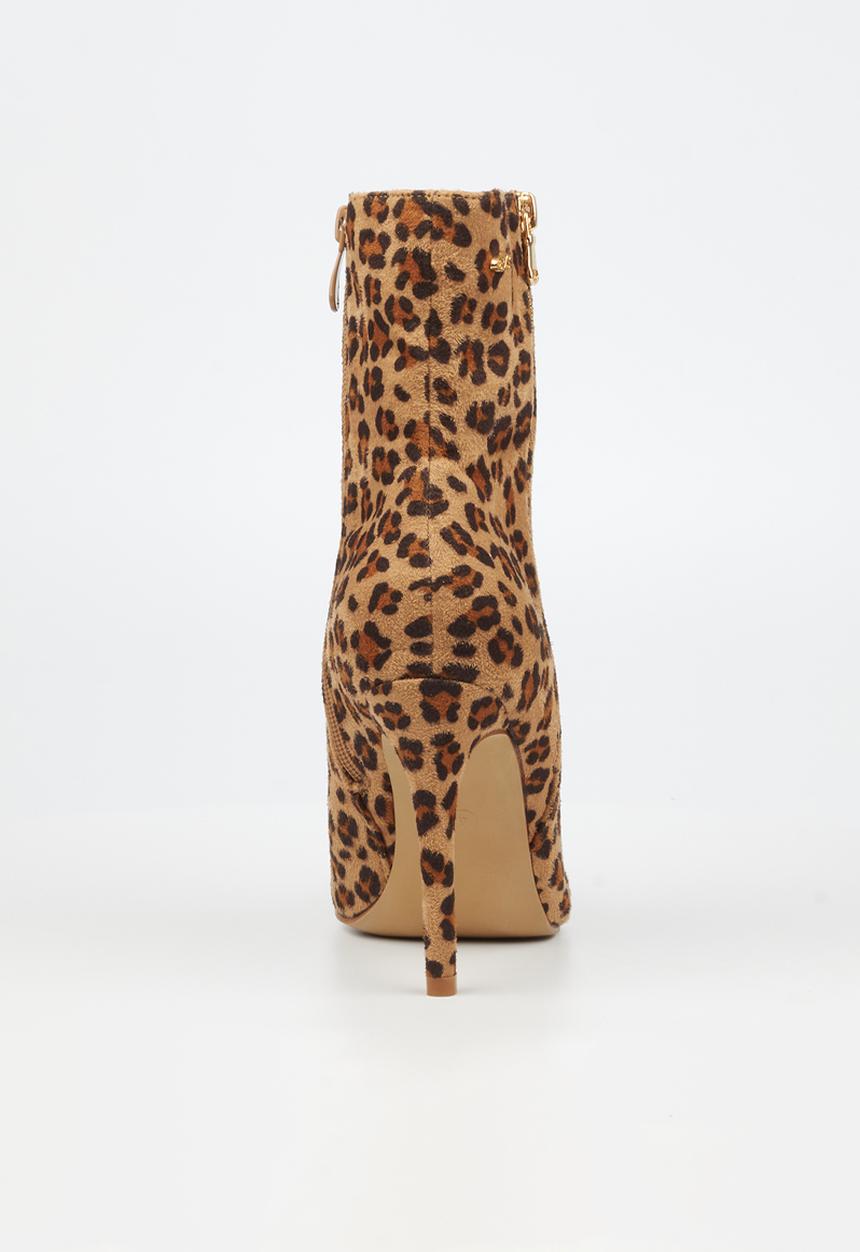 Miss Black - Boss 19 boot - leopard