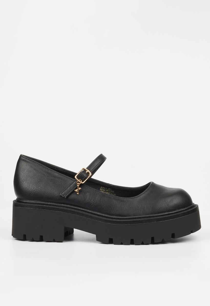 Rock & Co - Suki 1 Mary Jane - Black