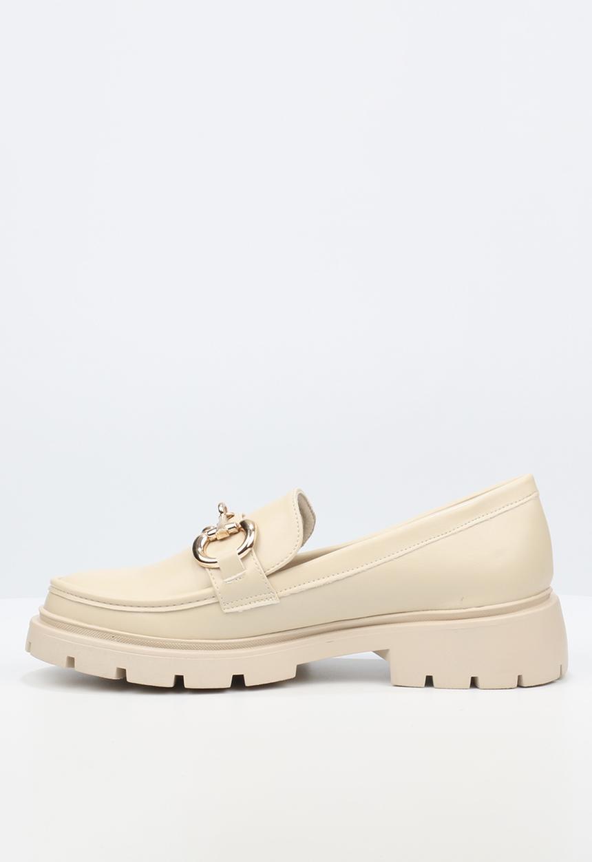 Miss Black - Tipsy 1 loafer - bone