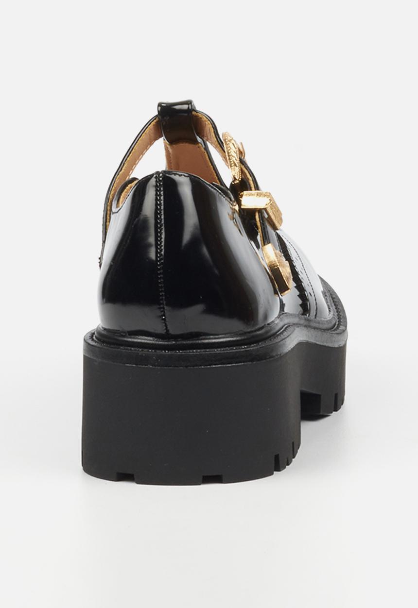 Rock & Co - Hendrix 3 Mary Jane - Black