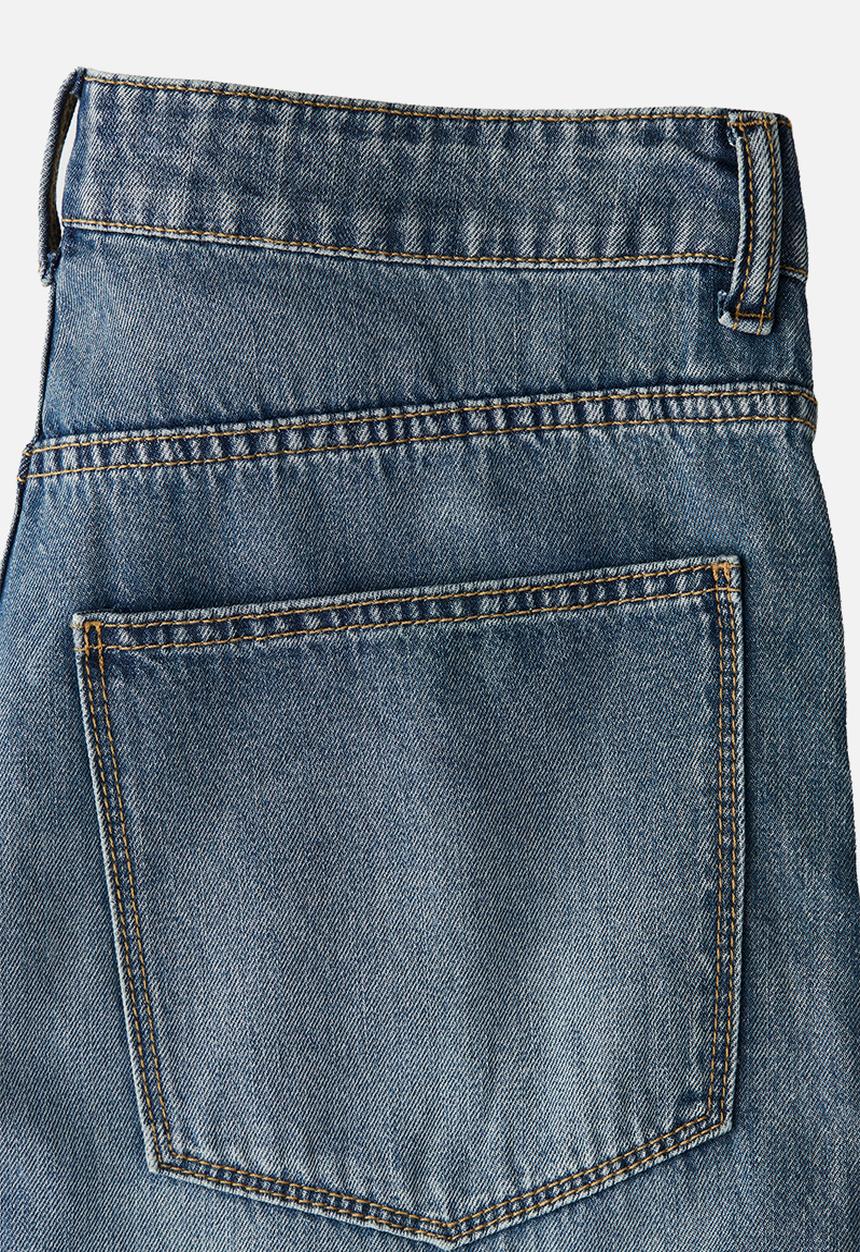 H&M - Baggy wide low jeans - light denim blue