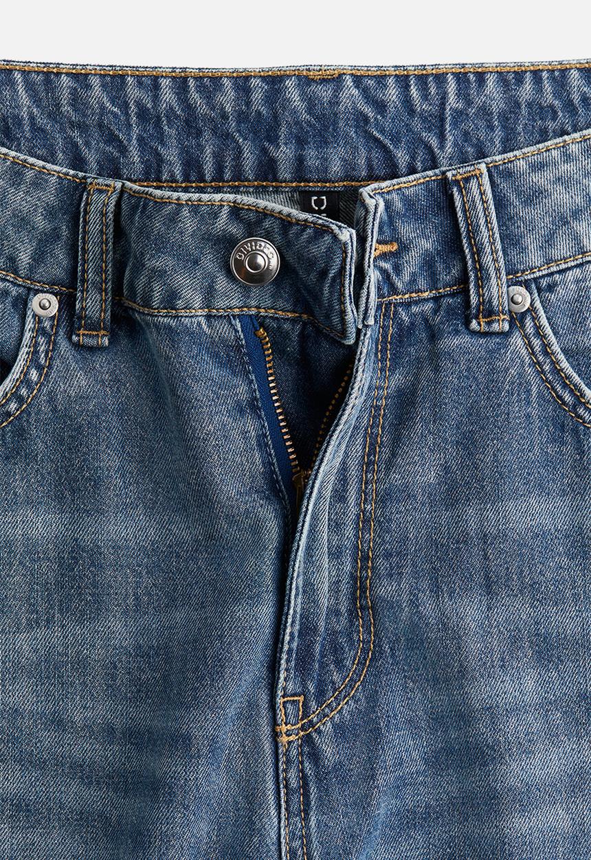H&M - Baggy wide low jeans - light denim blue