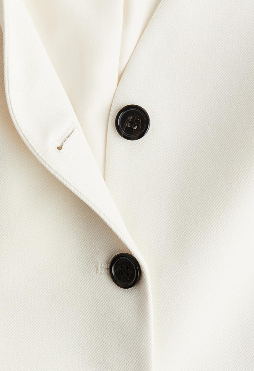 H&M - Tailored suit waistcoat - cream
