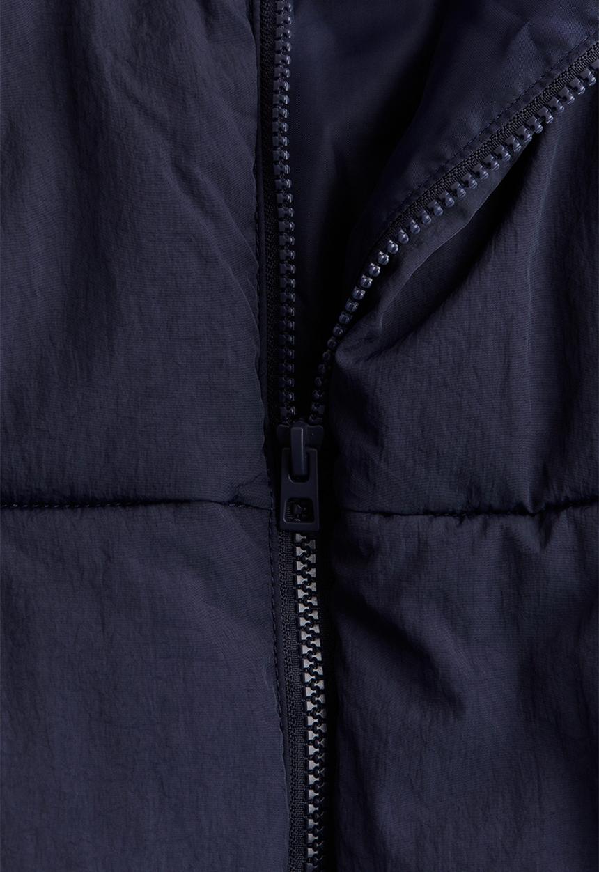H&M - Puffer gilet - navy blue