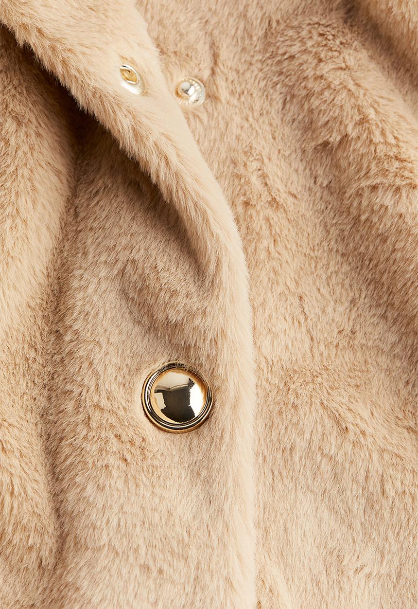 H&M - Teddy cardigan - beige