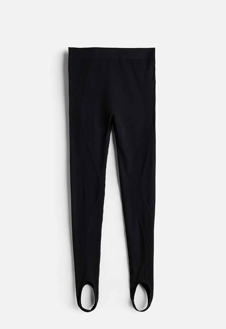 H&M - Stirrup leggings - black