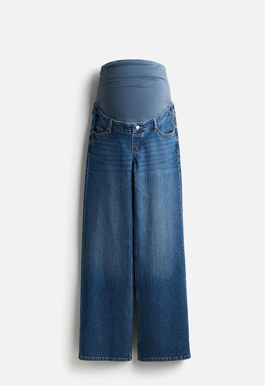 H&M - Mama wide jeans - denim blue 