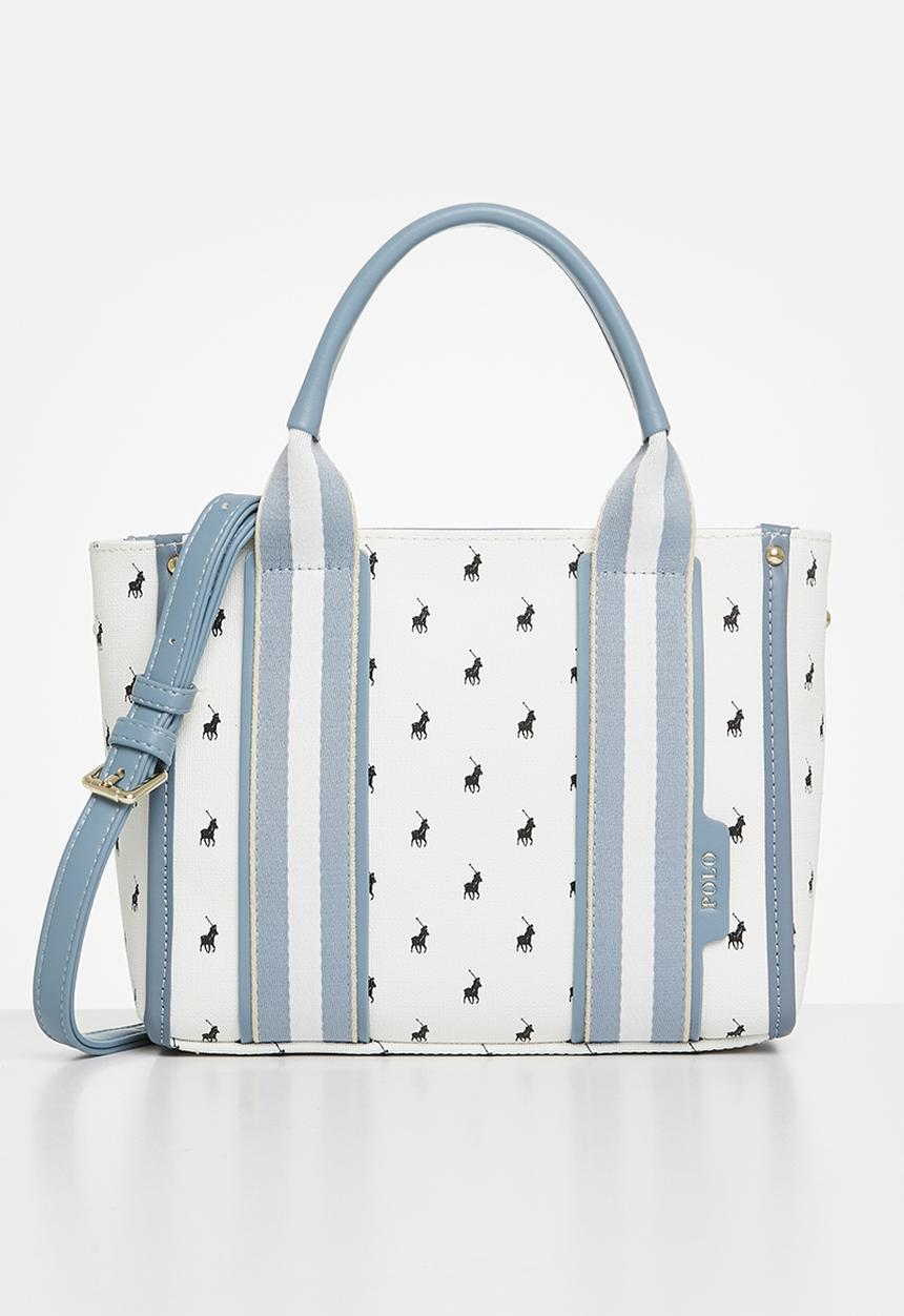 POLO - Small shopper crossbody - white