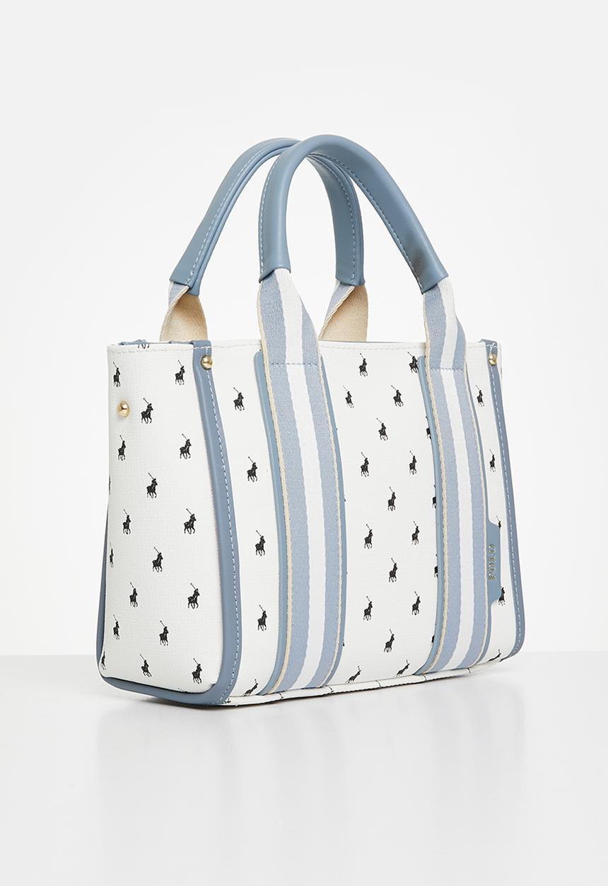POLO - Small shopper crossbody - white