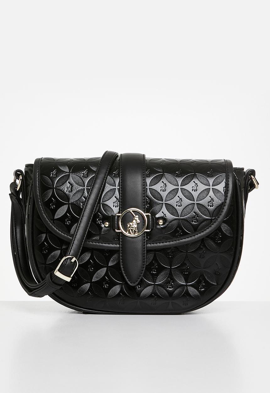 POLO - Sinclair Saddle Crossbody - Black
