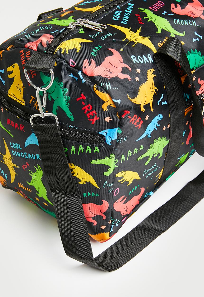 Pop Candy - Dino print duffel bag-multi