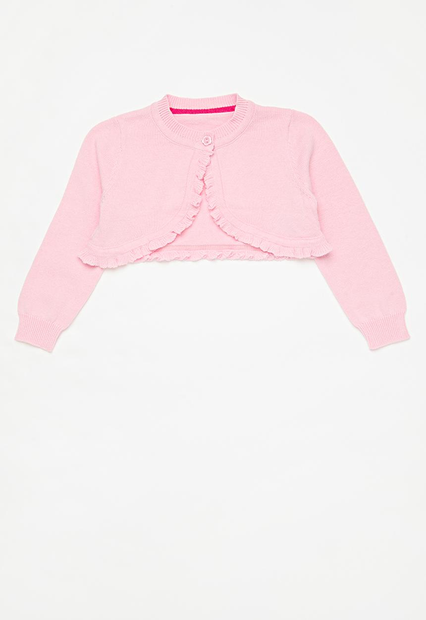 Pop Candy - Frilled bolero -pink