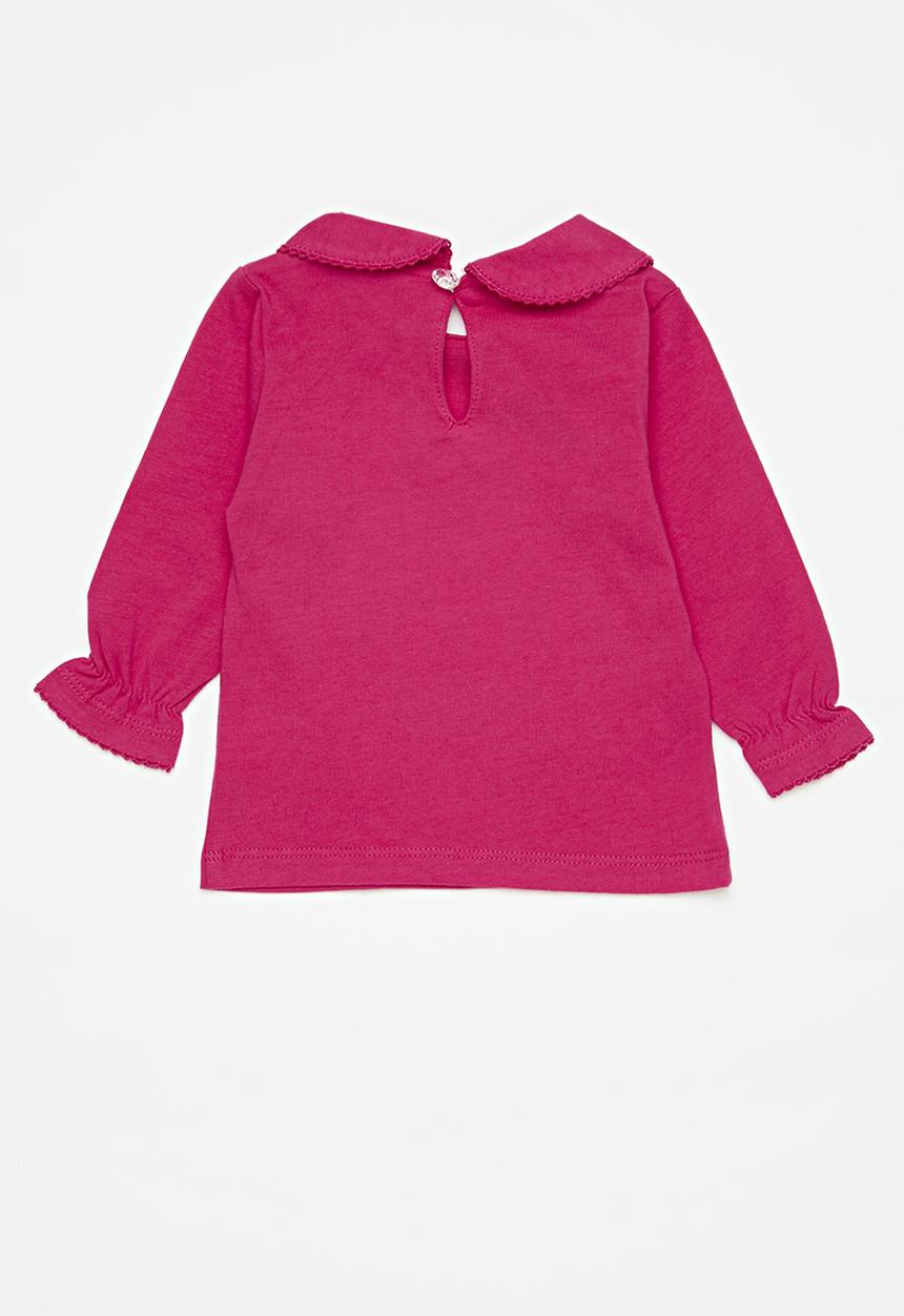 Pop Candy - Peter pan collar top - pink
