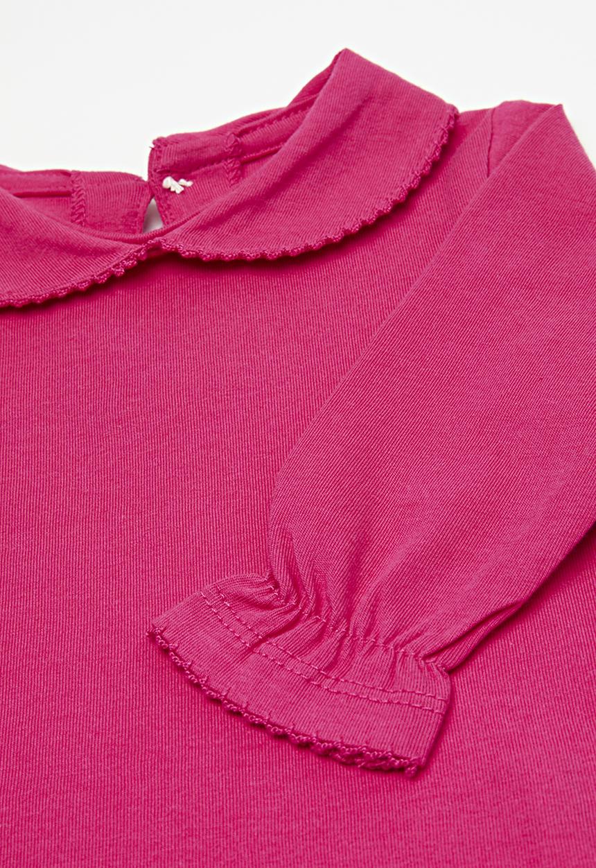 Pop Candy - Peter pan collar top - pink