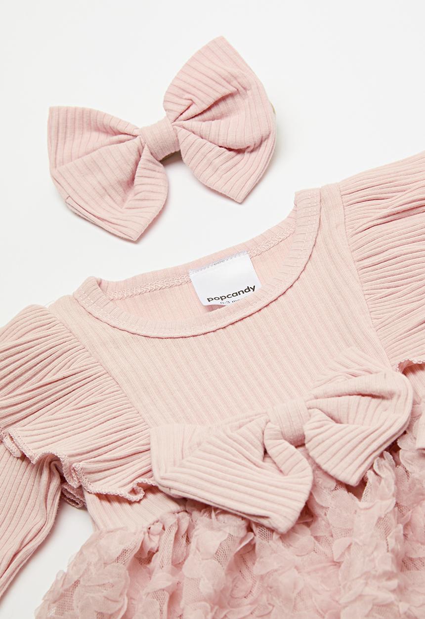 Pop Candy - Romper dress & headband set - pink