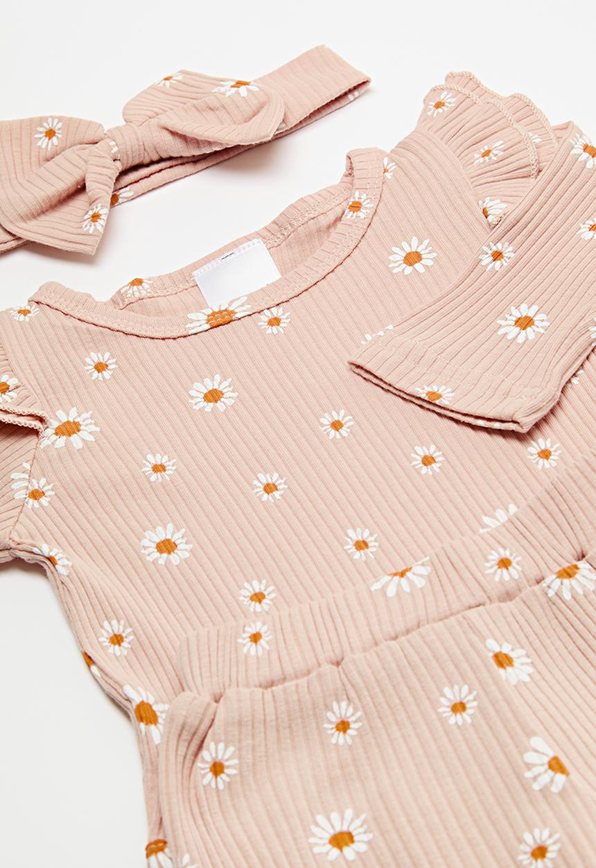 Pop Candy - 3 Piece printed set-pink