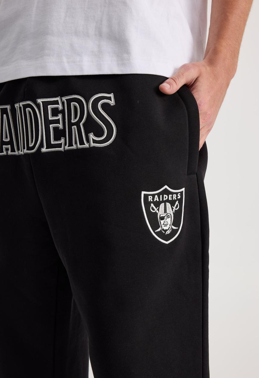 Factorie - Nfl Track Pant- Lcn Nfl Black/Raiders Superscript