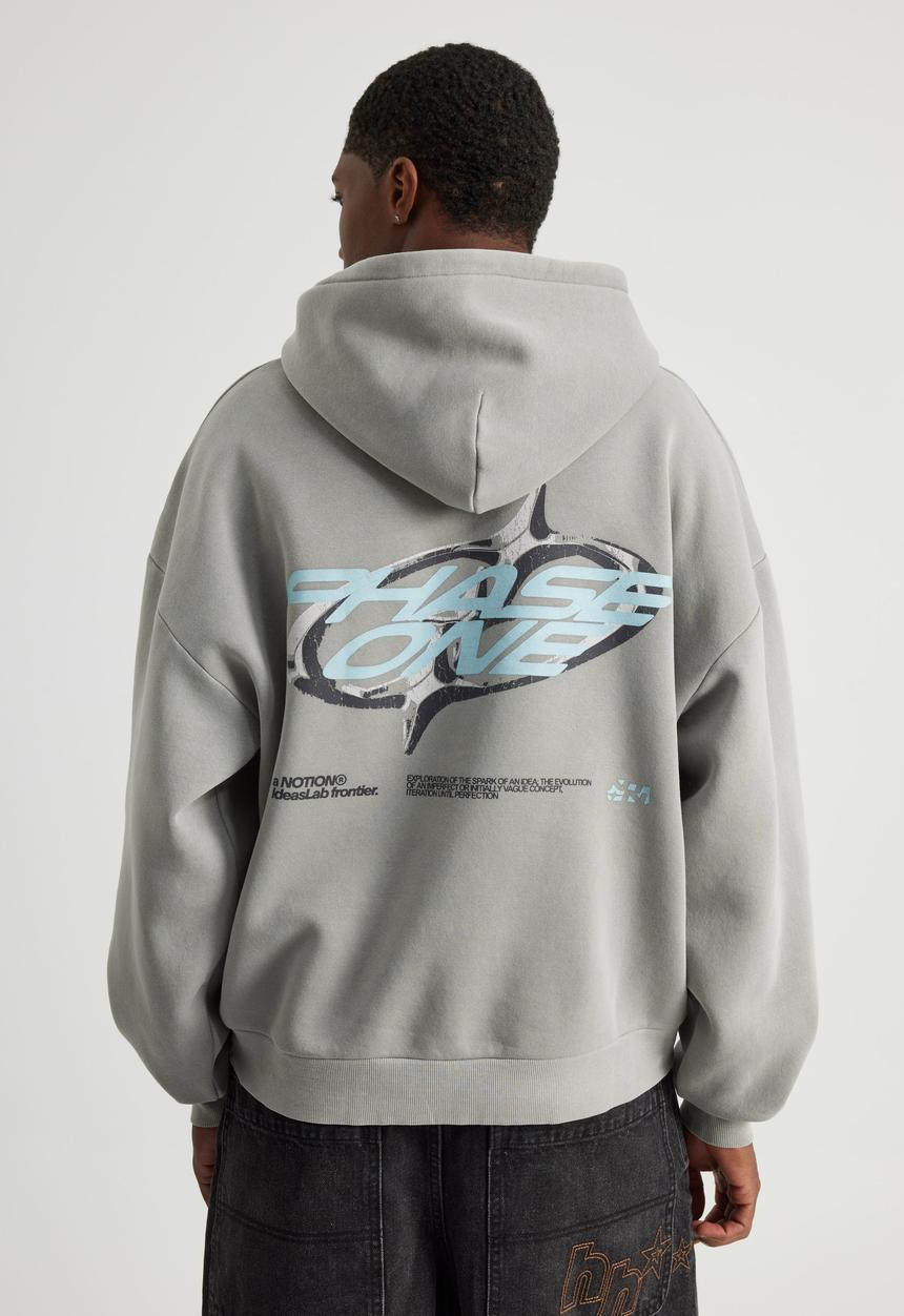 Factorie - Notion Hoodie- Ntn Sea Smoke/Phase One