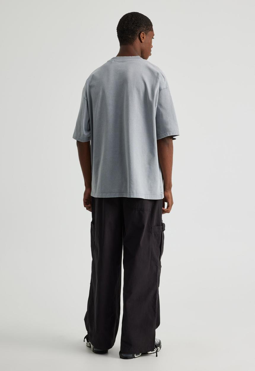 Factorie - Notion Ultra Baggy Cargo Pants- Black