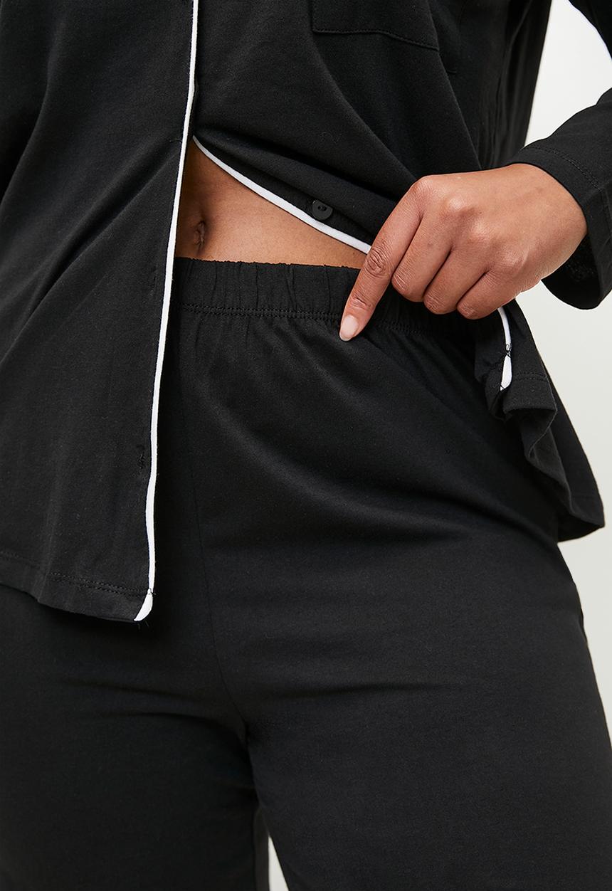 Trendyol - Panda print pajama - black 