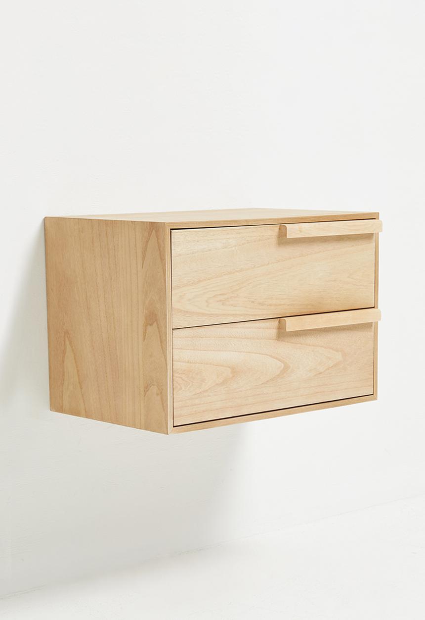 Sixth Floor - Amal floating bedside table - natural