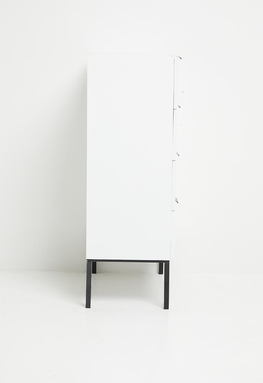 Sixth Floor - Carlo 4 drawer - Off White