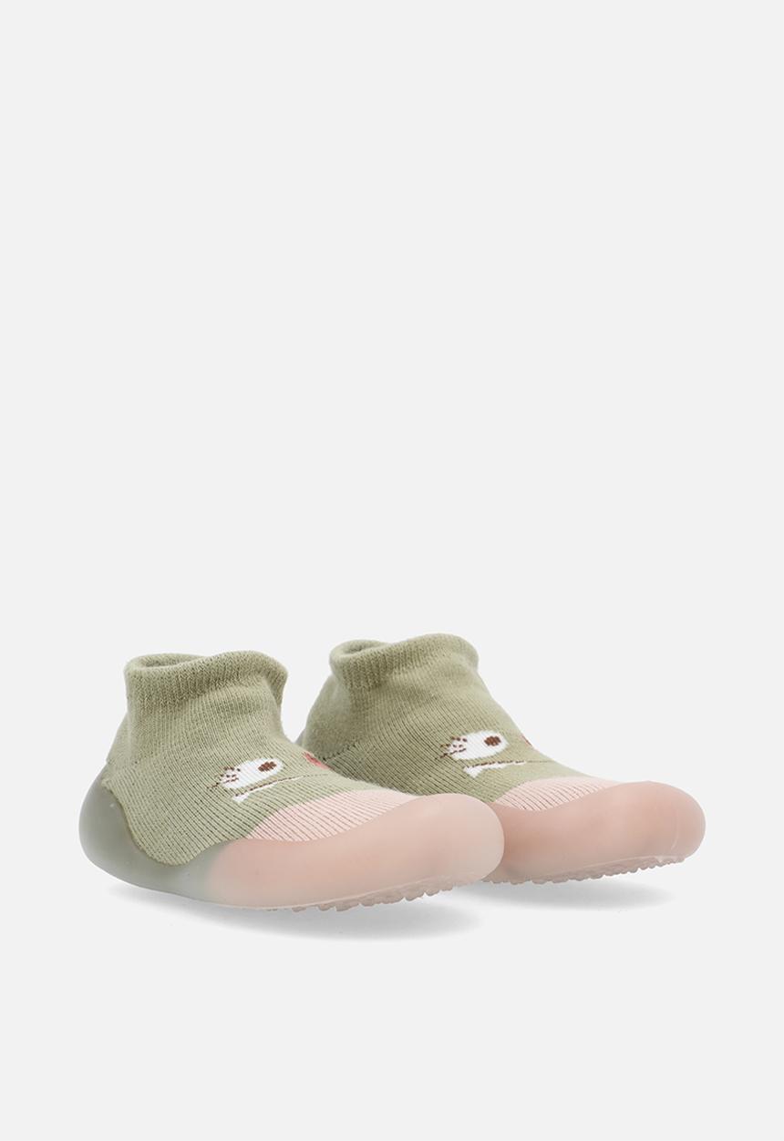 Pop Candy - Sock boot - green & pink