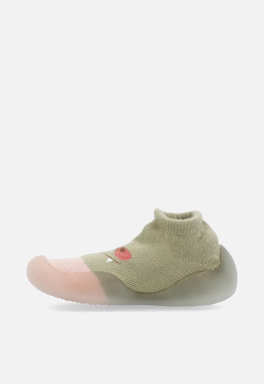 Pop Candy - Sock boot - green & pink