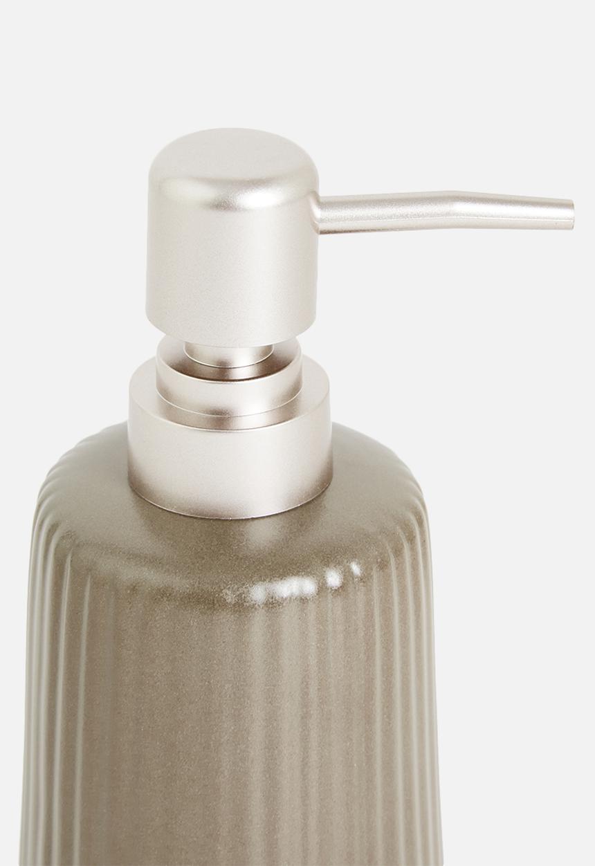 Bathroom Solutions - Ribby soap dispensar - brown