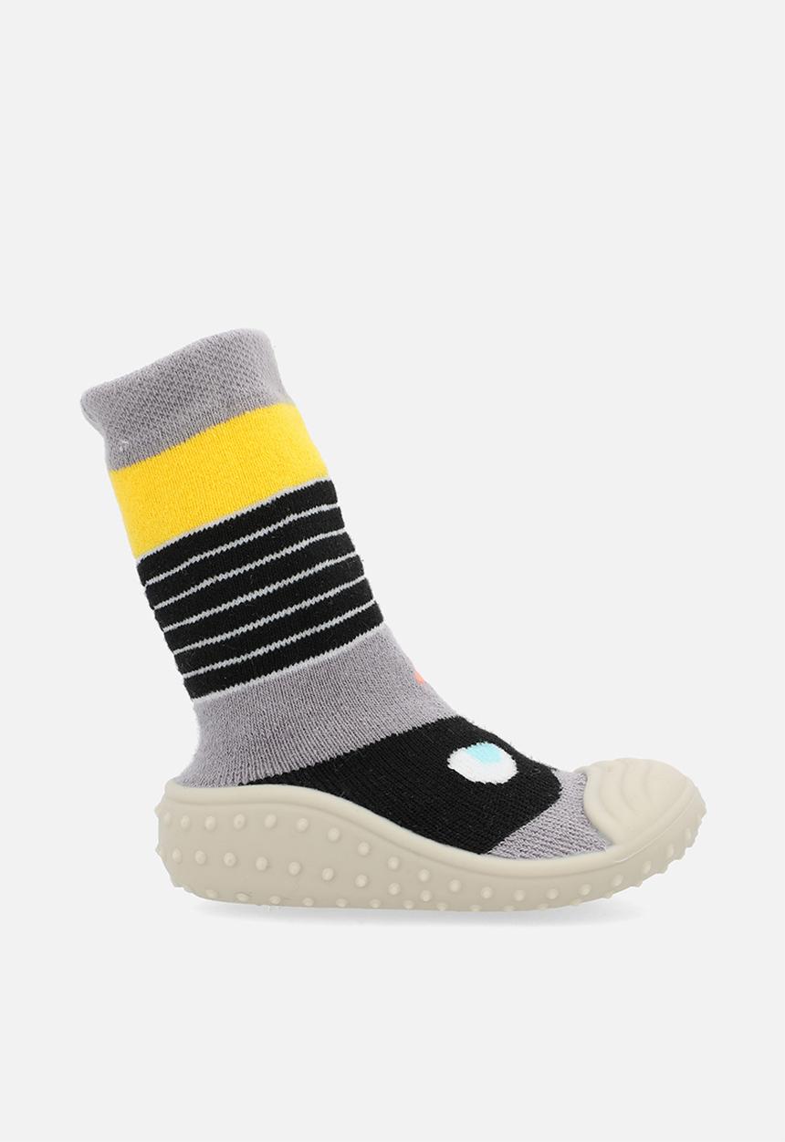 Pop Candy - Sock boot - grey/multi
