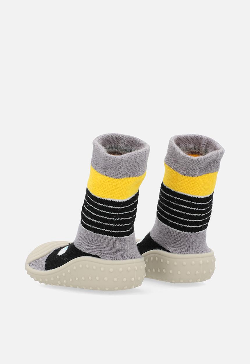 Pop Candy - Sock boot - grey/multi