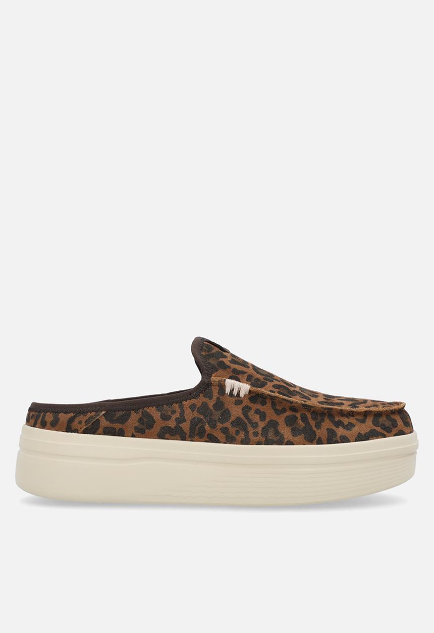 Hey Dude - Austin Lift Classic slip on - Brown Leopard