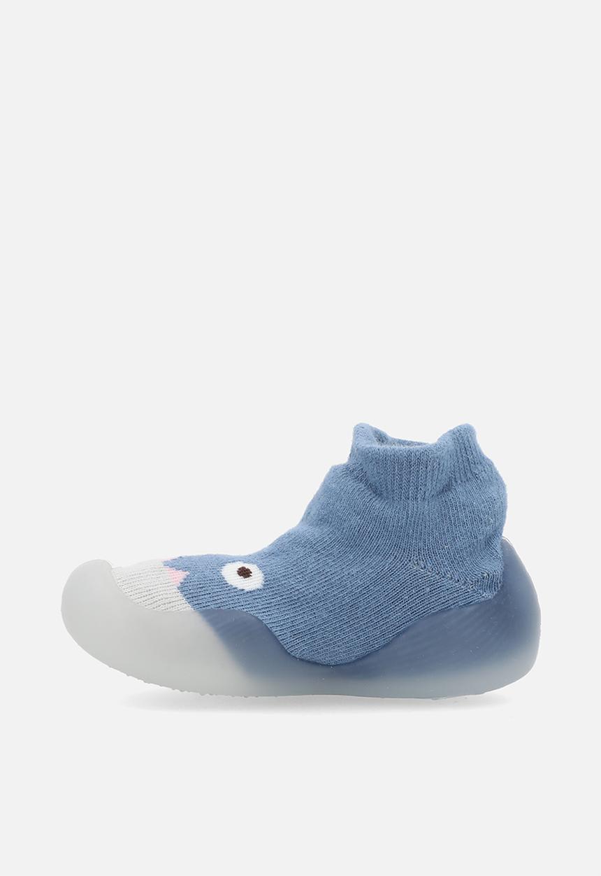 Pop Candy - Sock boot - blue & grey