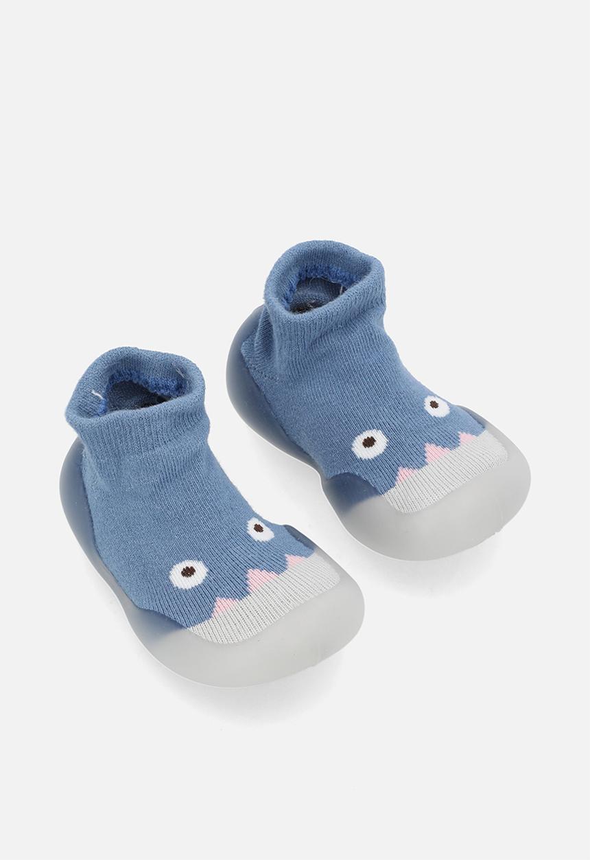 Pop Candy - Sock boot - blue & grey
