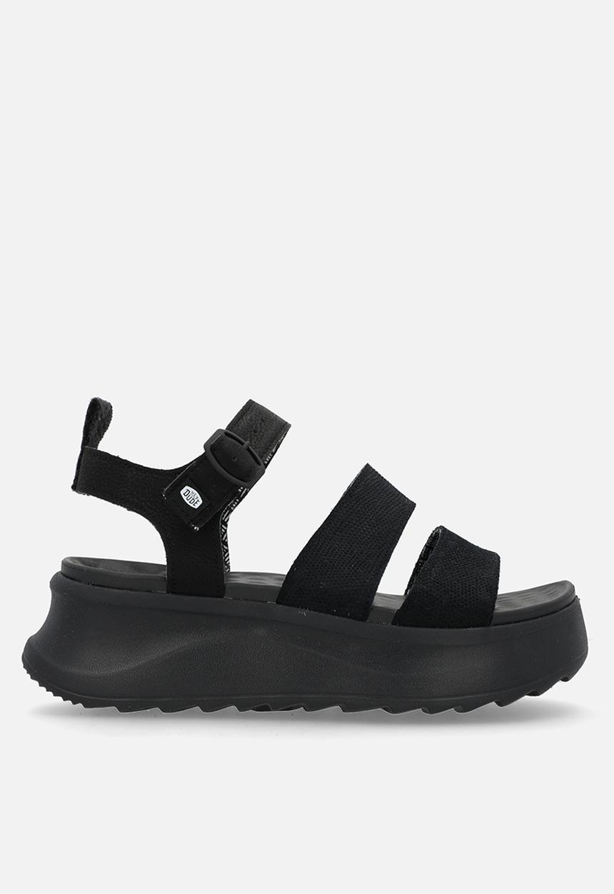Hey Dude - Delray Buckle Classic sandal - Black