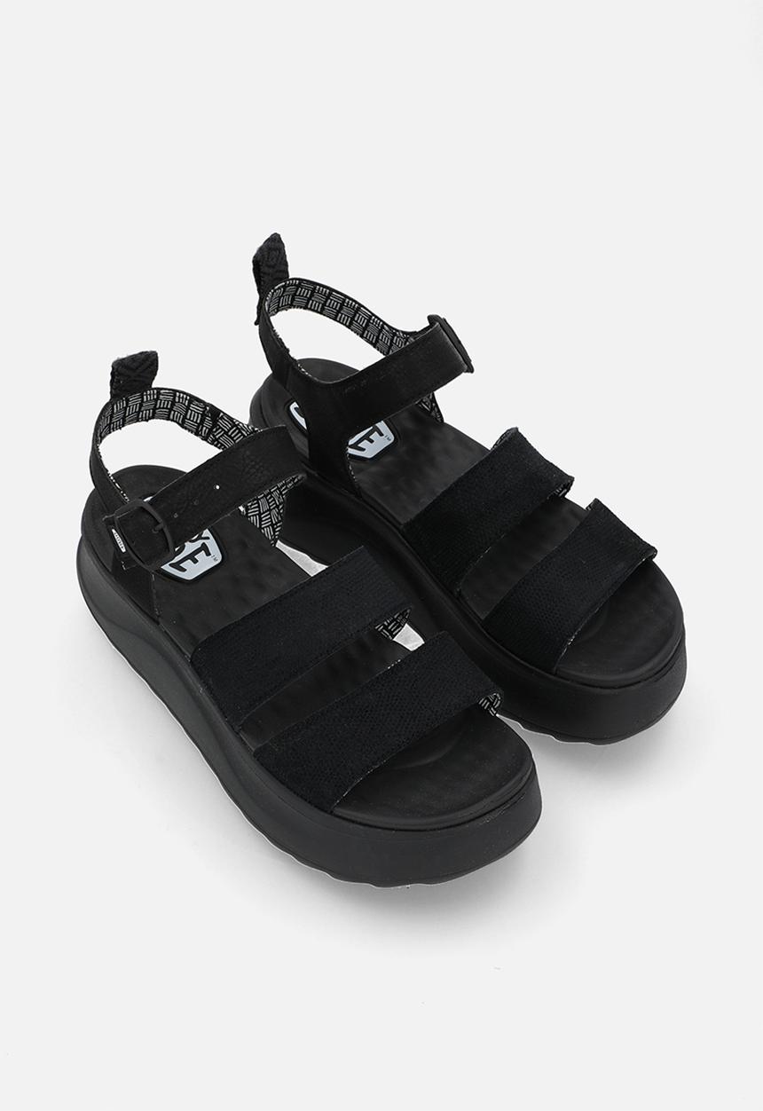 Hey Dude - Delray Buckle Classic sandal - Black