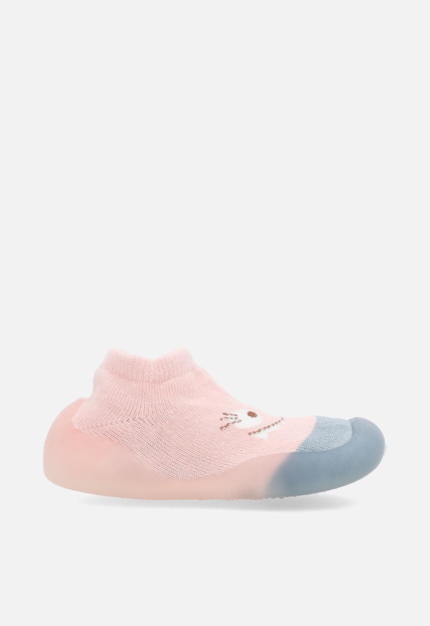 Pop Candy - Sock boot - blue & pink
