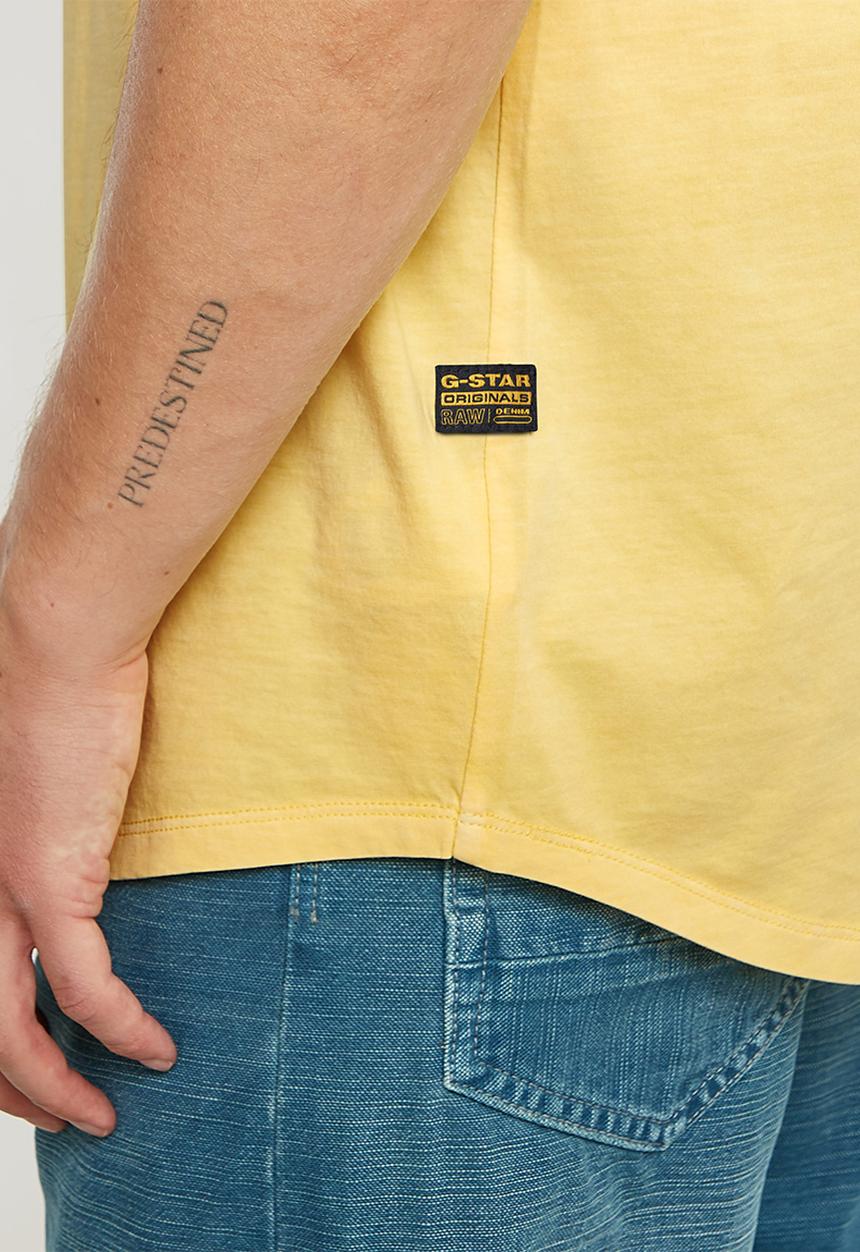 G-STAR - Lash r short sleeve T-shirt - yellow