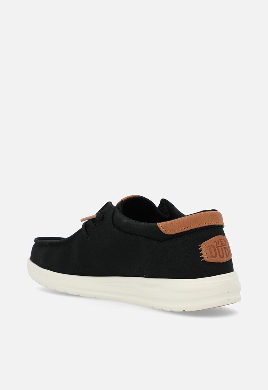 Hey Dude - Paul Canvas - Black
