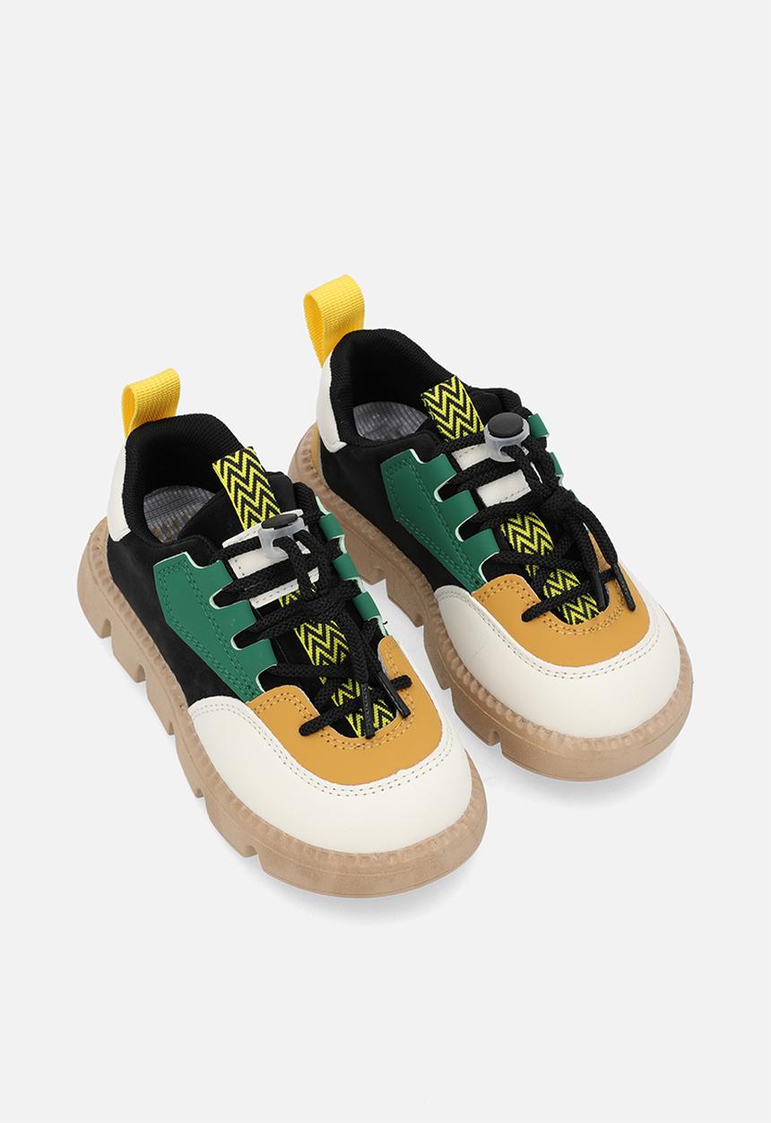 Pop Candy - Swivel lace up sneakers - multi