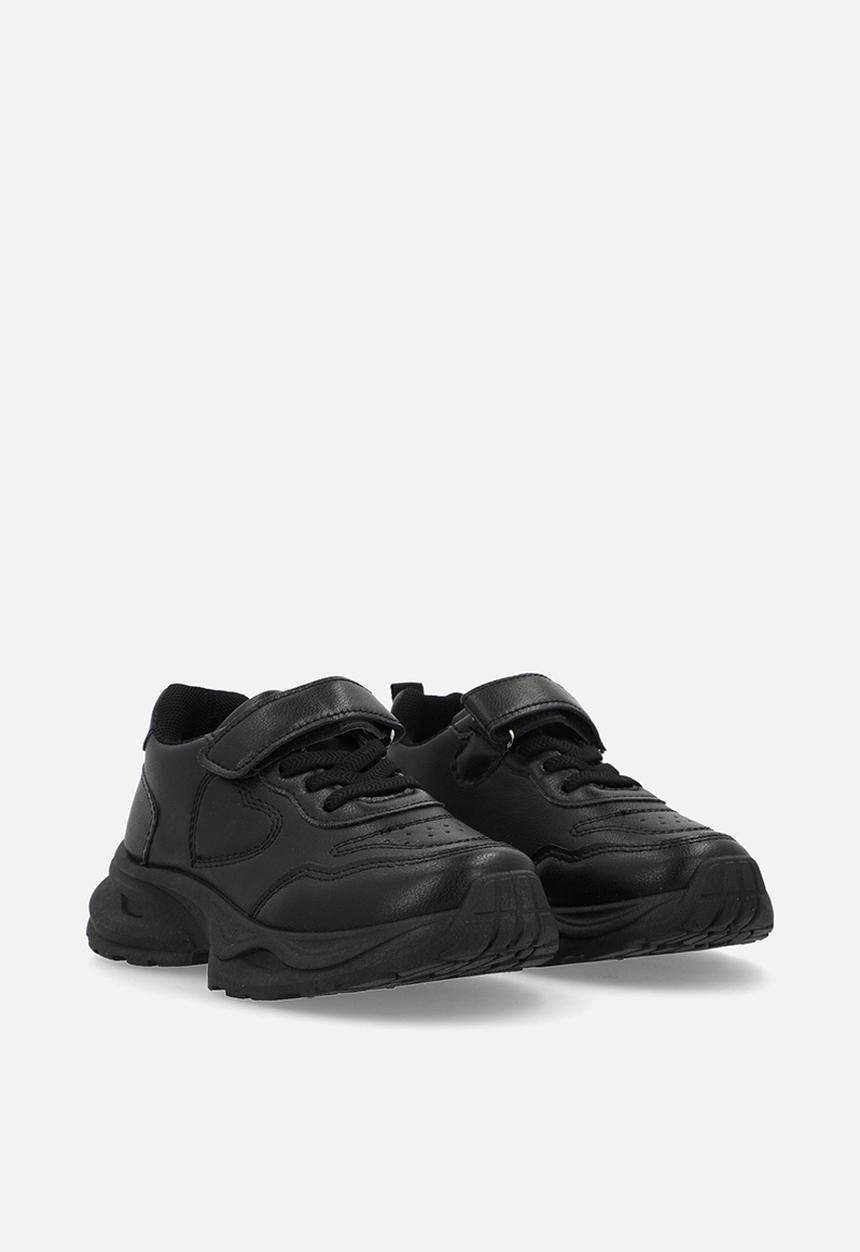 Pop Candy - Velcro & lace sneakers - black
