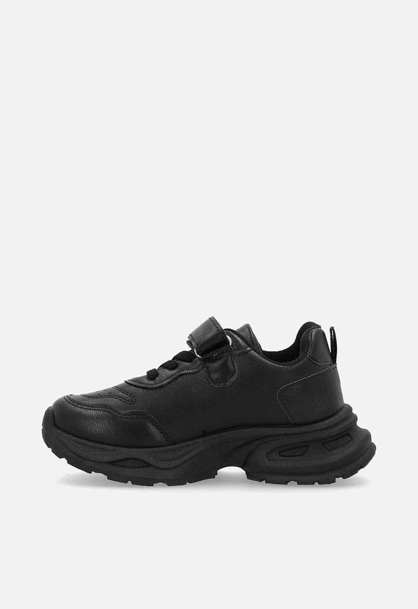 Pop Candy - Velcro & lace sneakers - black