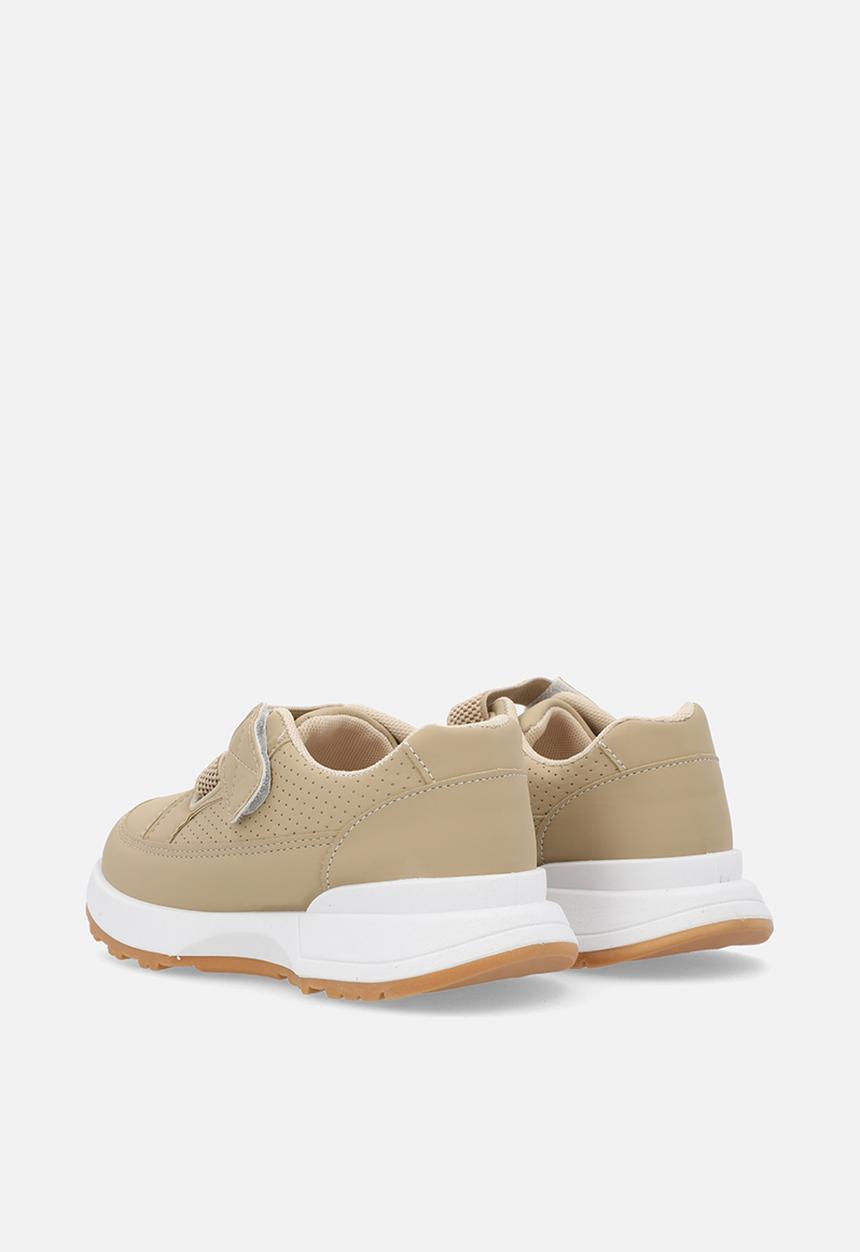 Pop Candy - Twin strap sneakers - stone